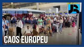 Greves provocam atrasos, longas filas e malas extraviadas em aeroportos da Europa