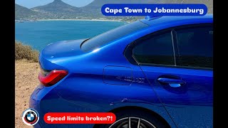 EP.3 | Travel Series | Cape Town to Johannesburg | BMW G20 320i | Cost of trip