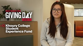 Khoury College Student Experience Fund