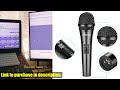 buy neewer cardioid dynamic microphone with xlr male to xlr female cable rigid metal construction