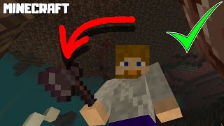 MINECRAFT | How to Make a Netherite Axe! 1.16.1