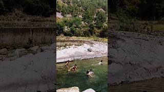 #viral #shortsfeed #gadwaliculture #पहाड़ी #swimming पहाड़ी swimming pool ❤️