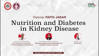 KalbeMed - Webinar "Nutrition and DIabetes in Kidney Disease"