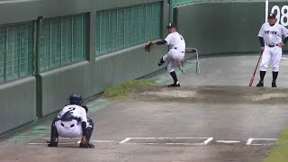 2016 高校野球 秋季大会 龍谷大平安 小寺智也君の投球