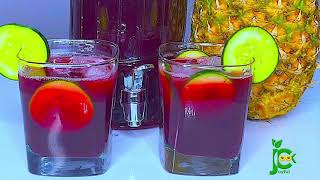 How To Make The Best sugar-free Sorrel drink | Zobo drink | Hibiscus tea | Bissap drink