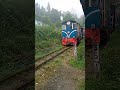 Darjeeling Himalayan Railway DHR running in rain