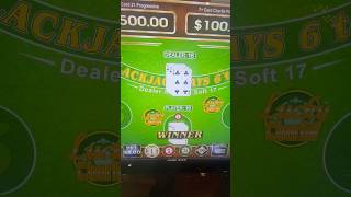 POV BLACK JACK SLOT - CASINO WIZARD - LAS VEGAS #gambling #blackjack #slots