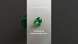 1.62Ct Tsavorite Garnet / Green Garnet / January Birth Stone