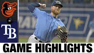 Orioles vs. Rays Game Highlights (8/14/22) | MLB Highlights