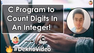 C Program to Count Number of Digits in an Integer