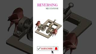 Reversing Mechanism #automobile #mechanicalmechanism #machine #mechanical #3d#engineering #mechanism