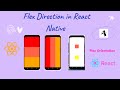 Layout with flex in React Native | Flex layout | React Native | Expo
