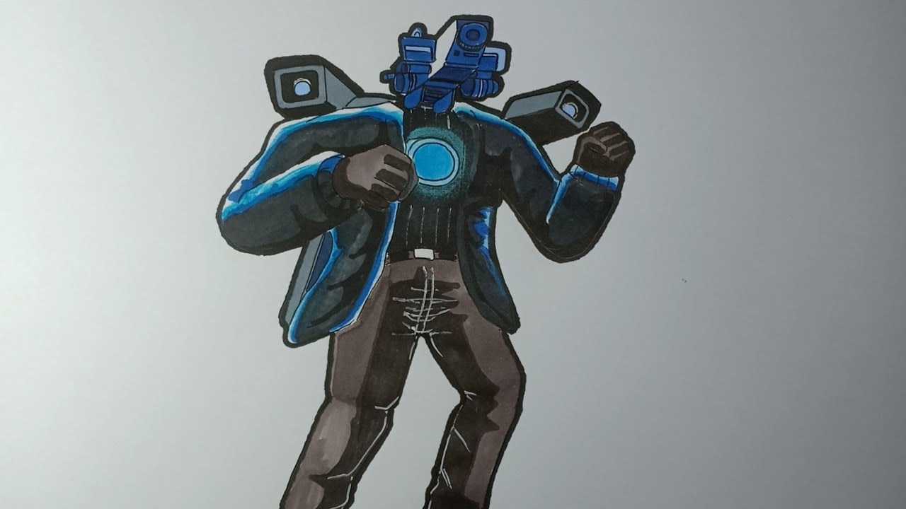 How To Draw New Titan Camera Man Update In Skibidi Toilet 47 Off