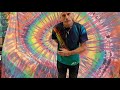 secrets on how to tie dye hang dye sunrise design simple tiedye hobo style