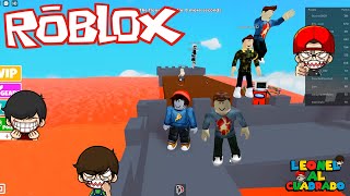 El Piso es Lava | Roblox | Multiplayer | Leonel al Cuadrado #floorislava #elpisoeslava #roblox