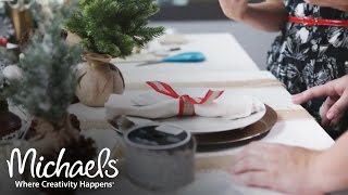 Holiday Décor, Tablescape & Gift Ideas | Made with Michaels Live