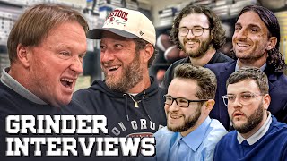 Coach Jon Gruden & Dave Portnoy Interview Gruden Grinders