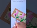 Easy Painting || DIY Bookmark || Acrylic Painting of Flowers #creativeart  #satisfying