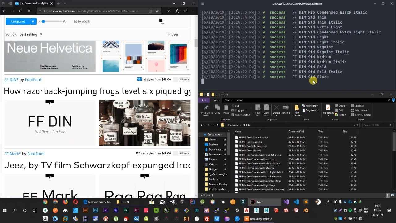 How To Download Any Fonts For Free From Myfonts Updated Youtube