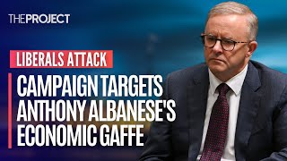 Scott Morrison And Liberals Target Anthony Albanese's Economics Gaffe In Election Campaign