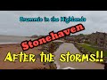 Stonehaven  - After the storms!!