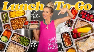 🍎 5 High-Protein Lunchbox Meals for School, Work & On-the-Go