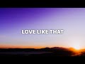 Lauv - Love Like That (Lyric Video)