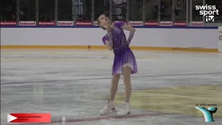 Anastasia Brandenburg – 2024/2025 Swiss Figure Skating Championships SP (junior)