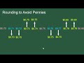 rounding to avoid using pennies