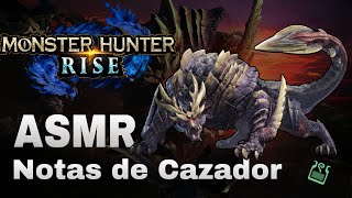 ASMR | ⚜︎ Leyendo notas de cazador de Monster Hunter Rise para que duermas profundamente ⚜︎