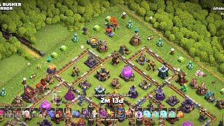 Th 16 wajib rata ga perlu pakai strategi kombo pasukan terbaik 2025#clashofclans