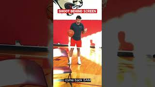 Learn how to SHOOT BEHIND the screen!  More on this full video at Moving without the Ball Academy!