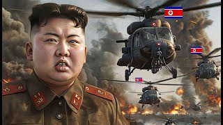 13 CH-47D Helicopters and 26 North Korean Generals tried to escape! But, look what happened