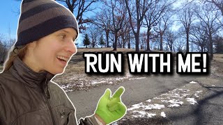 RUN WITH ME | CURRENT GOALS + SPRING CLEANING (ALREADY)