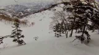 2015-1-21 hamachan \u0026 yuichi in kagura ski area（全編）