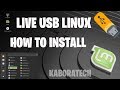 How to Install Linux OS on USB Drive and Run it On Any PC