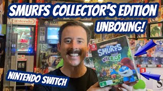 *NEW* The Smurfs Nintendo Switch Collectors Edition - Unboxing