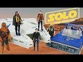 SOLO A Star Wars Story Movie Han Lando Chewbacca Millenium Falcon Lightsaber Toys!