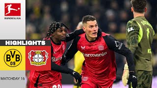 Borussia Dortmund vs Bayer Leverkusen | 2:3 | Zusammenfassung | Bundesliga | dortmund leverkusen