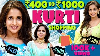 400 to 1000 Rs Kurti Shopping | Meesho Haul | Pastel Colors | Samyuktha Shan