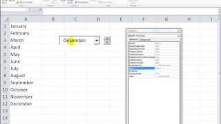 Excel VBA ActiveX 13 Spin Button to Go Up or Down the Combobox List