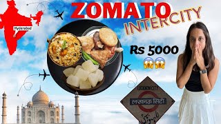 Ordering Food From Every City in 24 Hours! 😱😱 | Zomato InterCity Food Review 😍 | So Saute