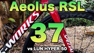 Aeolus RSL37 vs LUN HYPER 50