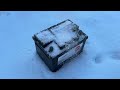 how to fix your battery using snow