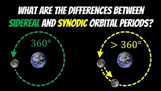 What Are The Differences Between Sidereal And Synodic Orbital Periods?