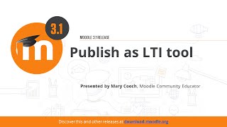 Publish as LTI tool in Moodle 3.1