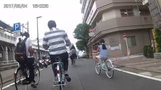 自転車危険走行