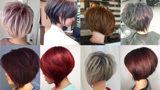 Short Hairstyle For Woman|Bob Pixie Haircut|Stylish short undercut Attractive New look Haircut!
