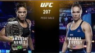 Amanda Nunes x Ronda Rousey - Globo Esporte Amanda detona Ronda em seu retorno ao UFC