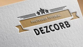 How to Create Professional Logo Design in Photoshop cs6 | Tutorial